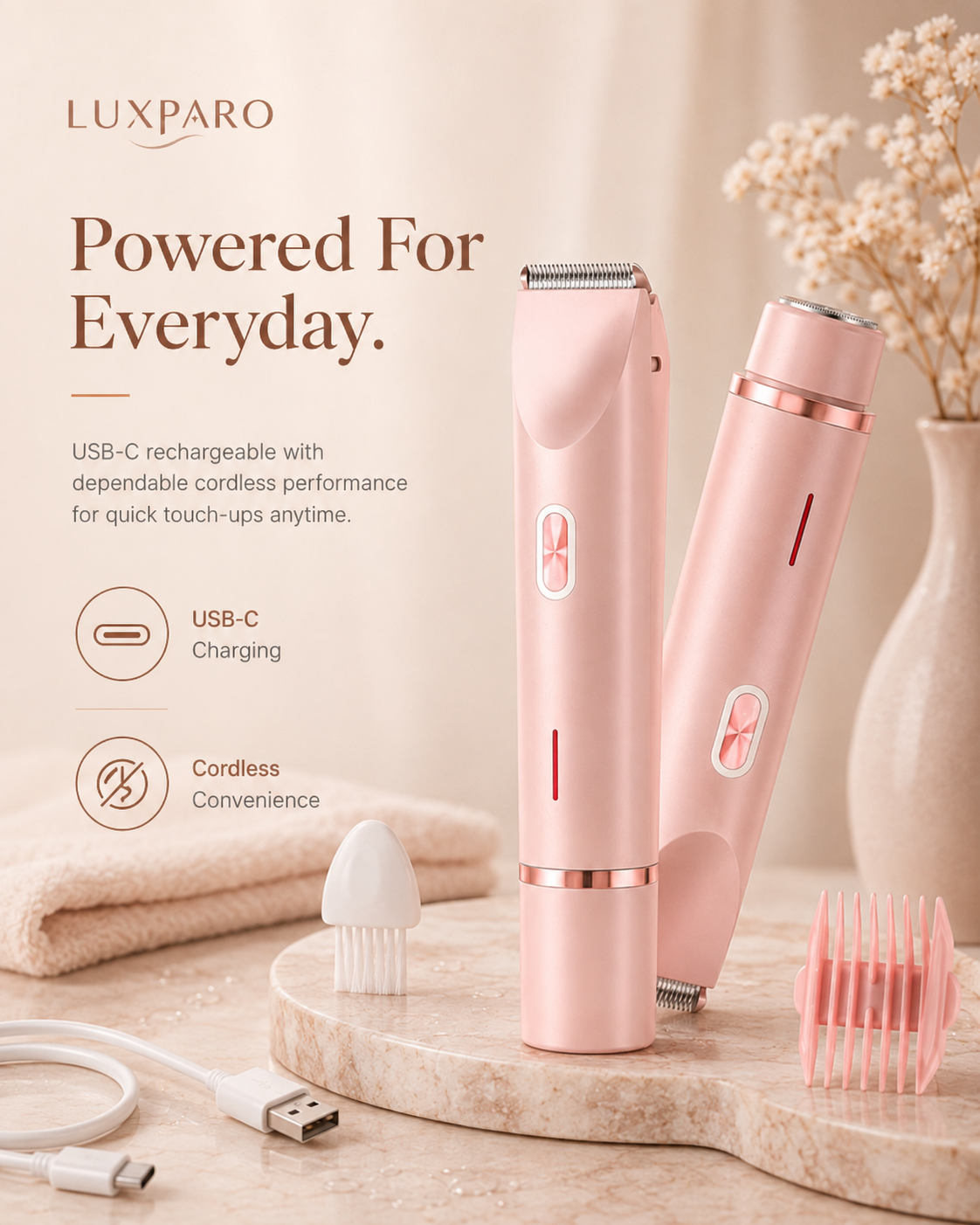 Dual-Head Bikini & Body Shaver