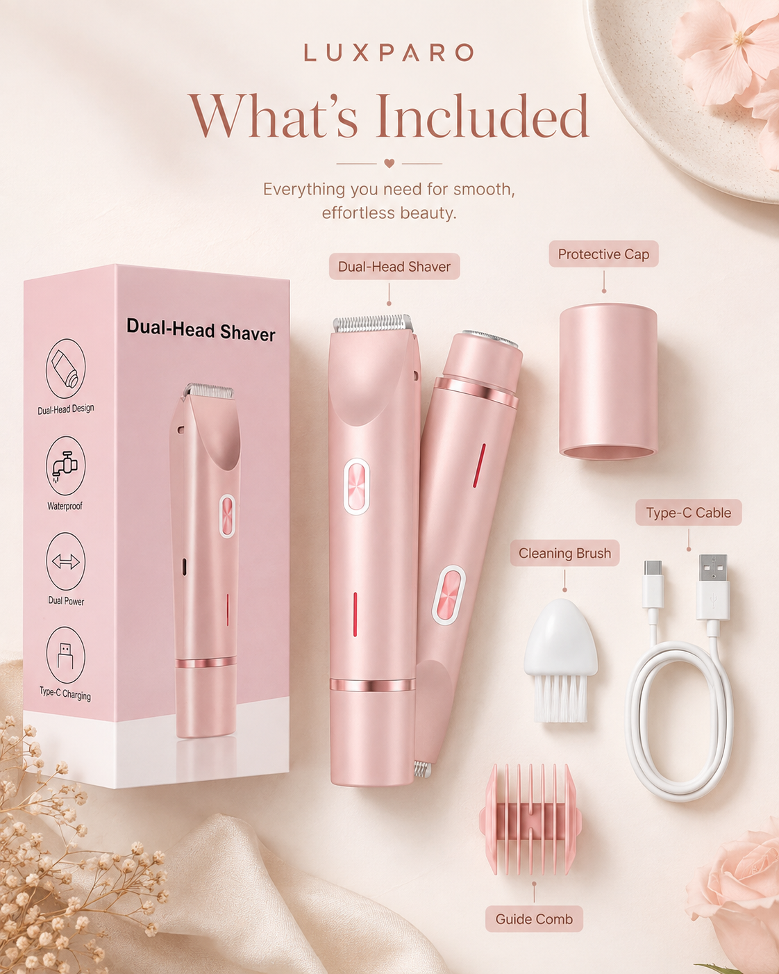 Dual-Head Bikini & Body Shaver