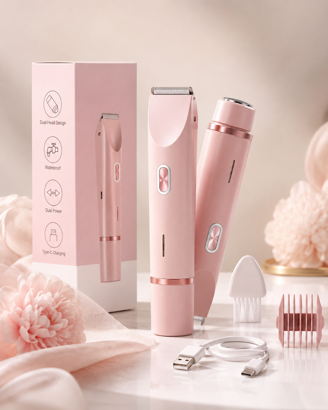 Dual-Head Bikini & Body Shaver